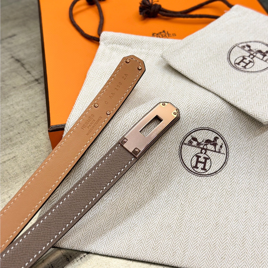 Hermes Kelly 1.8cm Epsom Calfskin Women's Belt - Alternate Colourway view