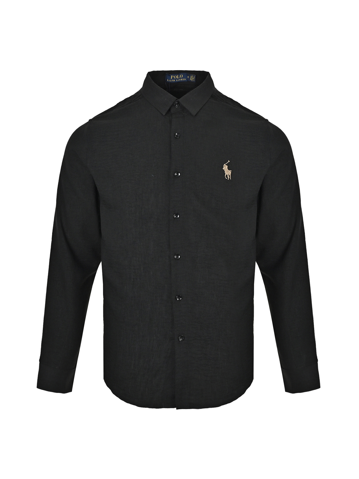 Polo Ralph Lauren Embroidered Polo Pony Linen Shirt view 3