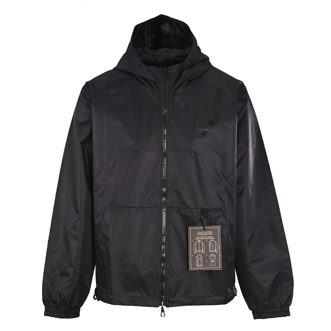 Louis Vuitton Reversible Monogram Jacquard Blouson Jacket