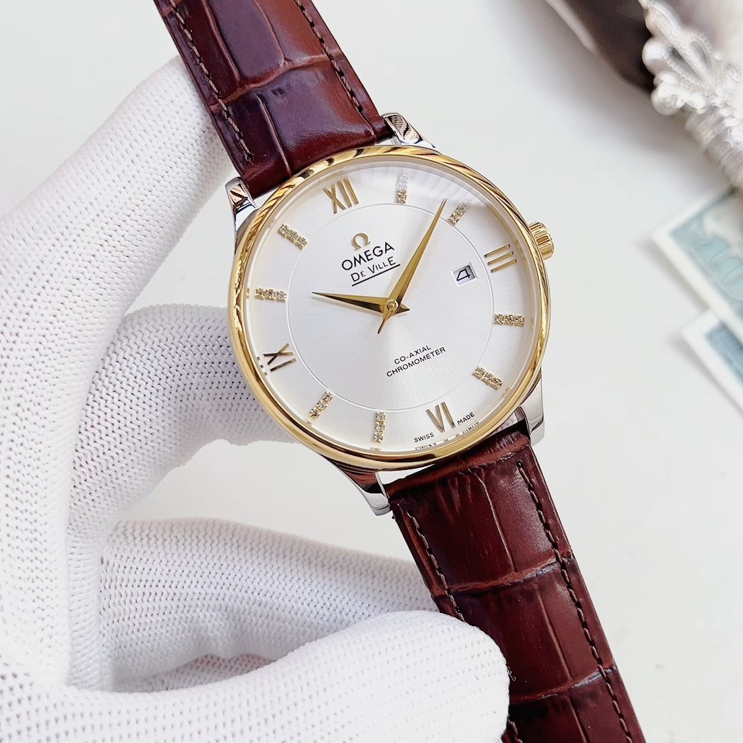 Omega Men's Automatic Watch 41mm — 316L Steel