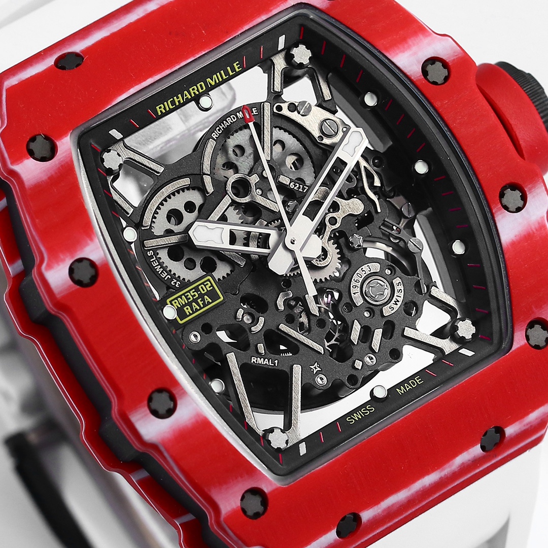 Richard Mille RM 35-02 Rafael Nadal NTPT Carbon 1:1 Replica view