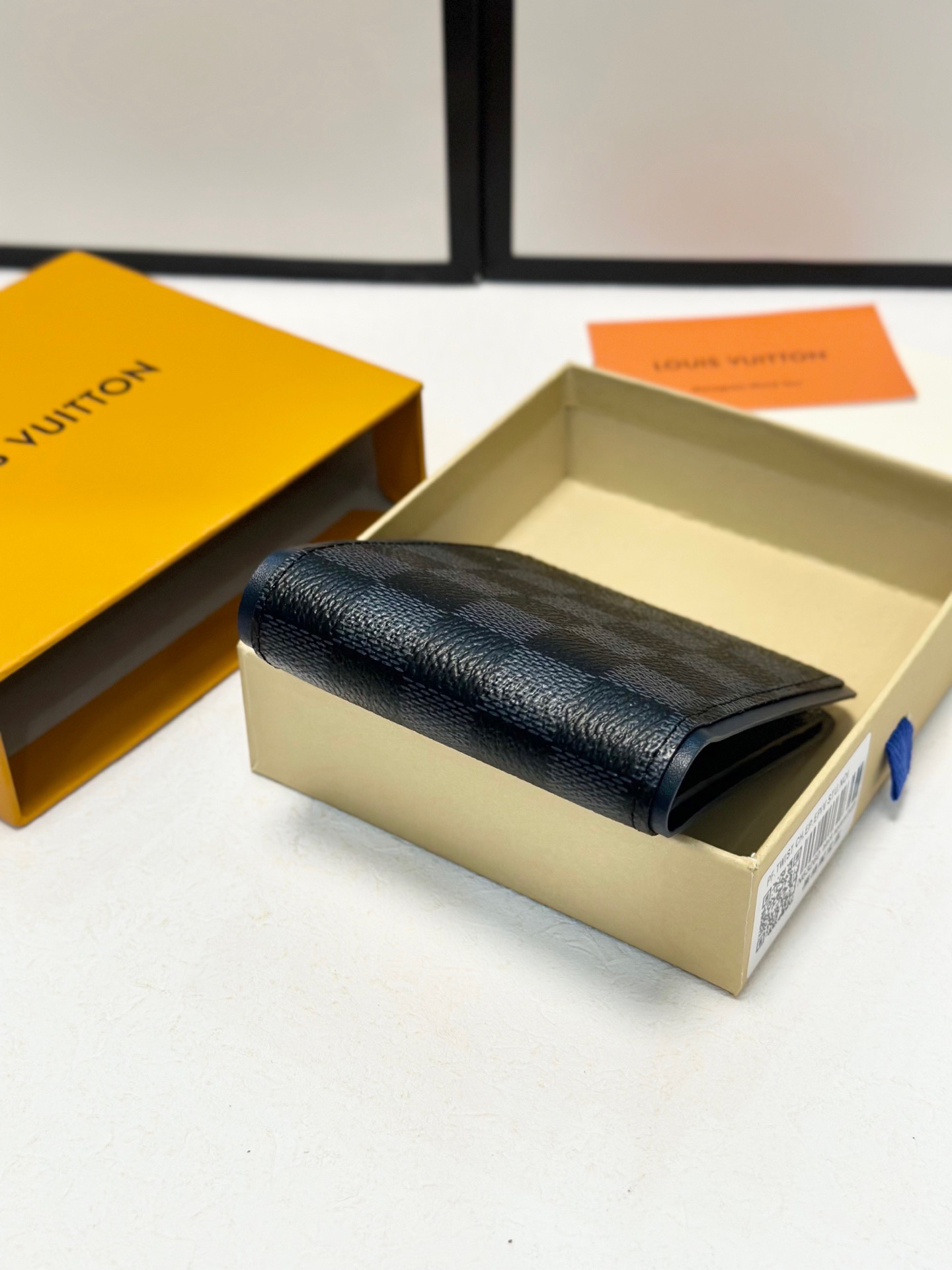 Louis Vuitton Classic Check Bifold Wallet -- Short and Long Versions view