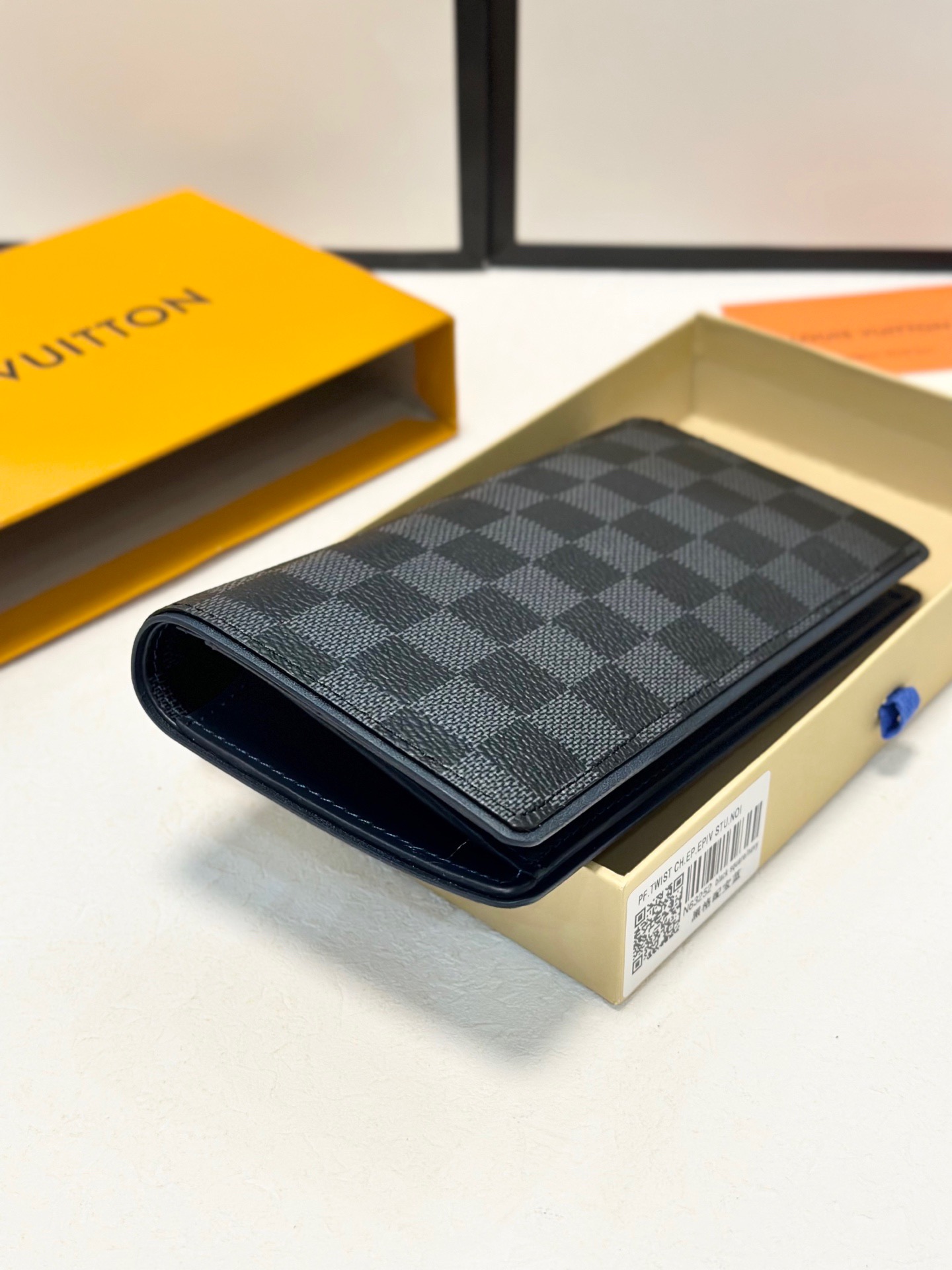 Louis Vuitton Classic Check Bifold Wallet -- Short and Long Versions (Alternate Listing) view