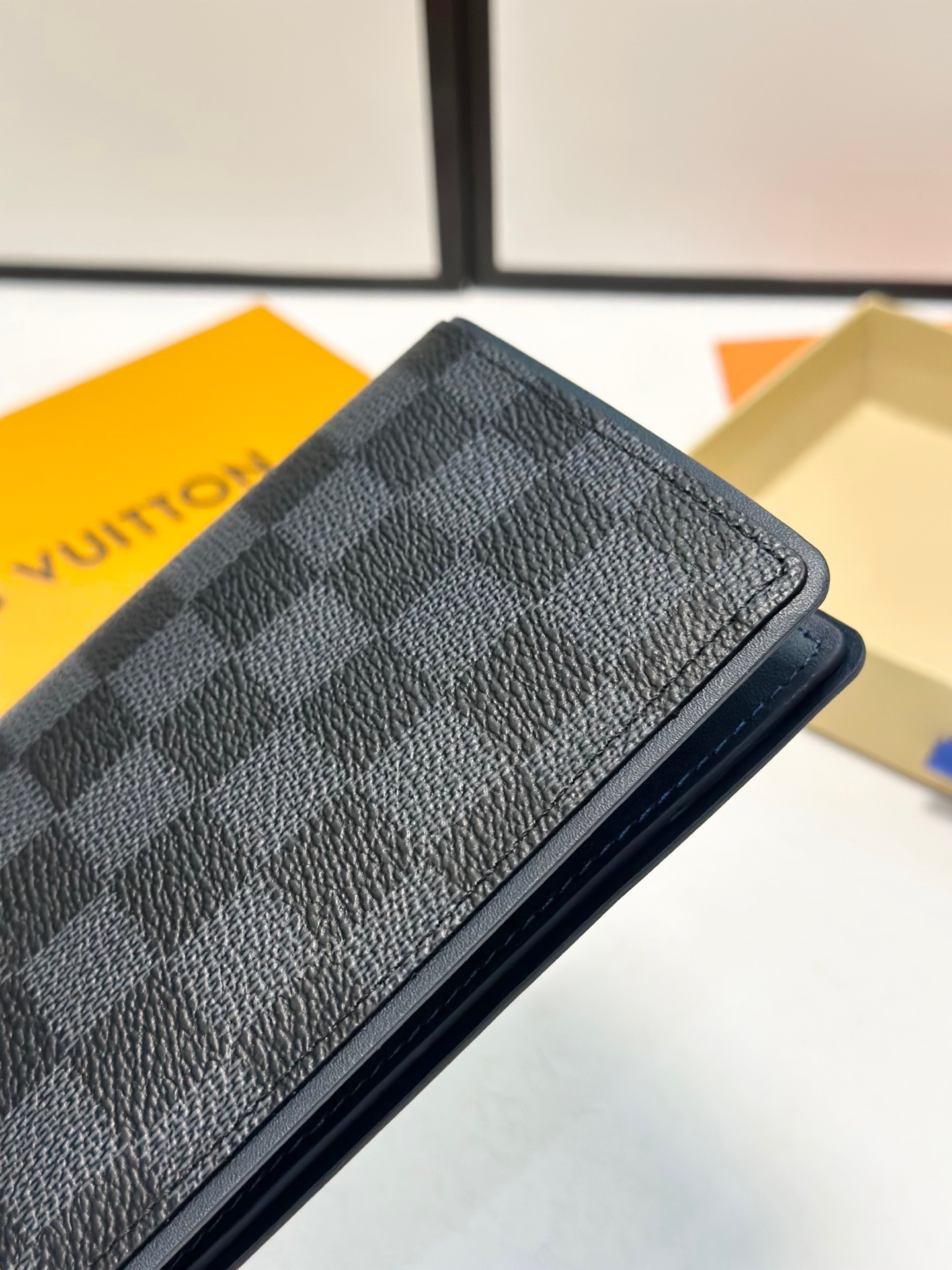 Louis Vuitton Classic Check Bifold Wallet -- Short and Long Versions (Alternate Listing) view