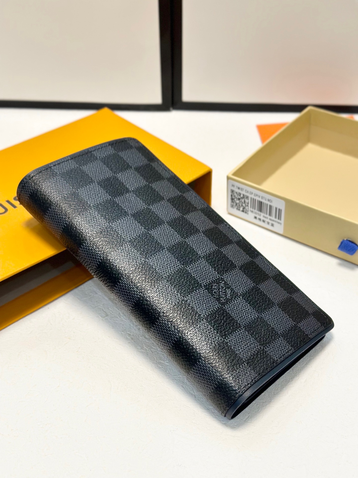 Louis Vuitton Classic Check Bifold Wallet -- Short and Long Versions (Alternate Listing) view