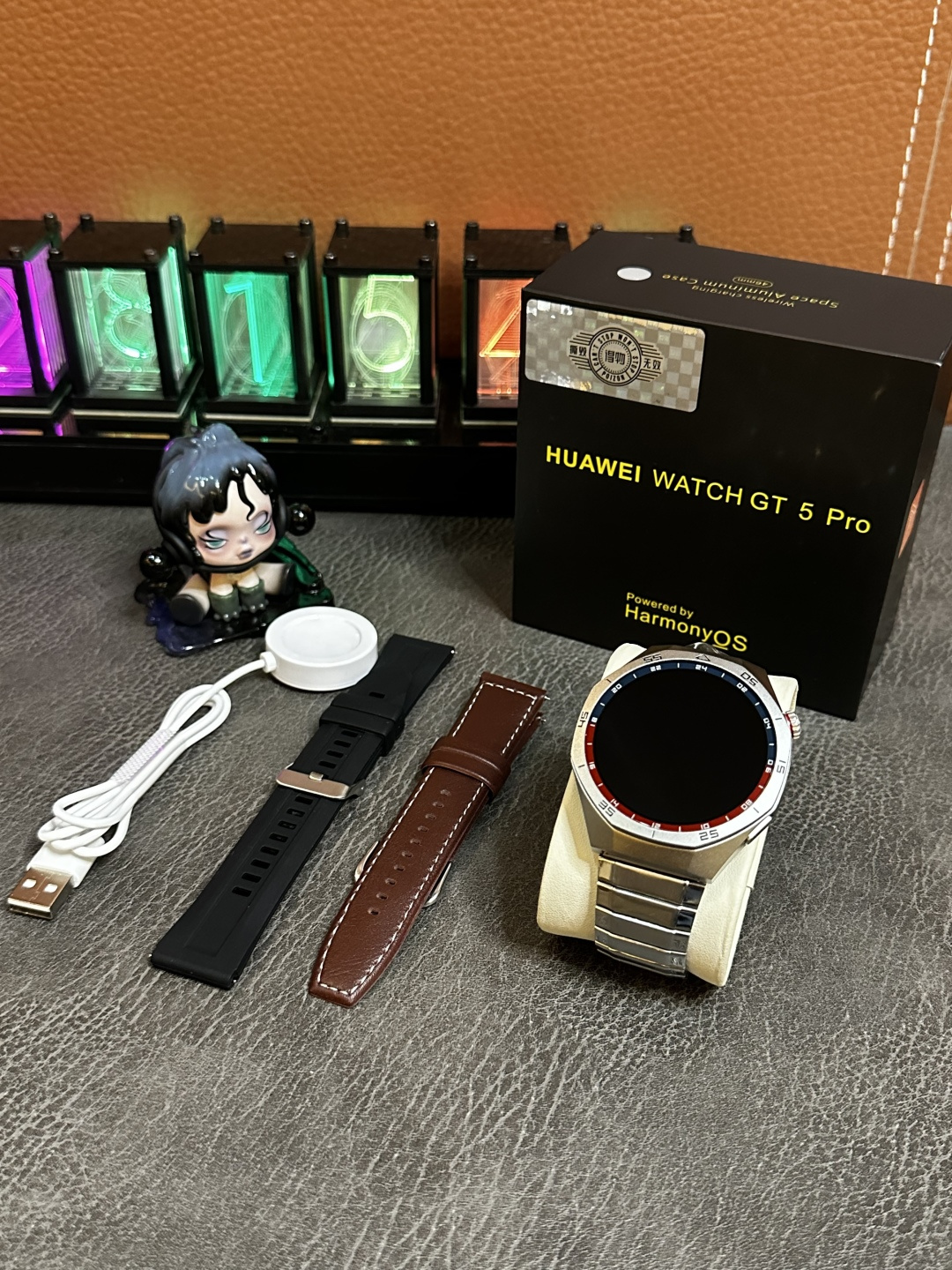 Huawei Watch GT5 Pro Smartwatch — Silver, Poizon Edition view