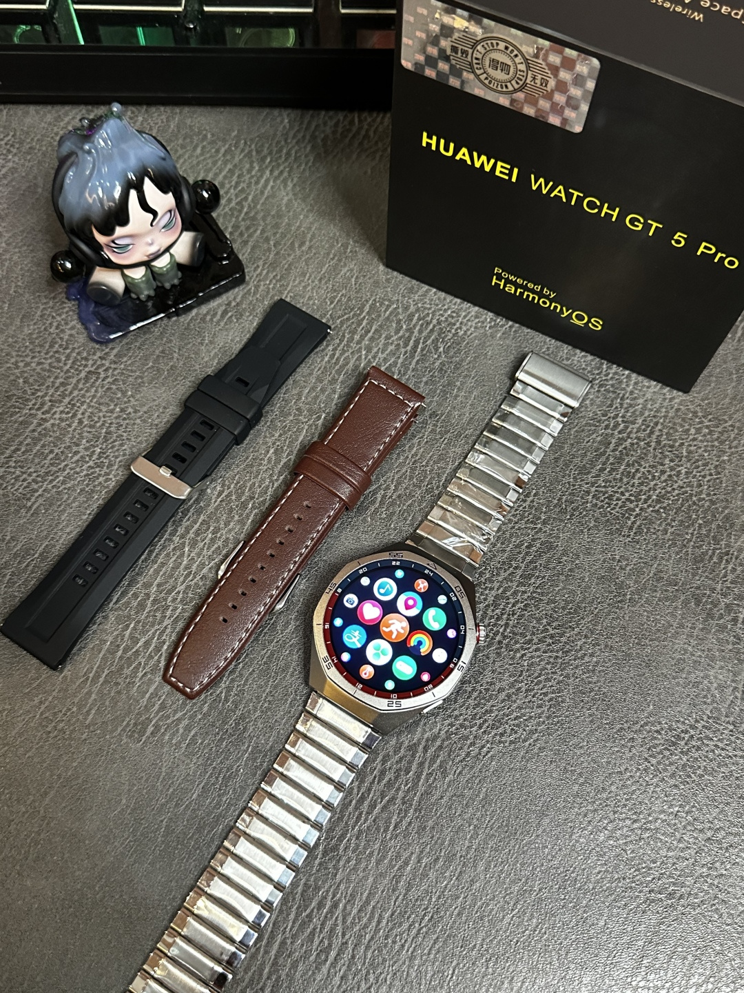 Huawei Watch GT5 Pro Smartwatch — Silver, Poizon Edition view