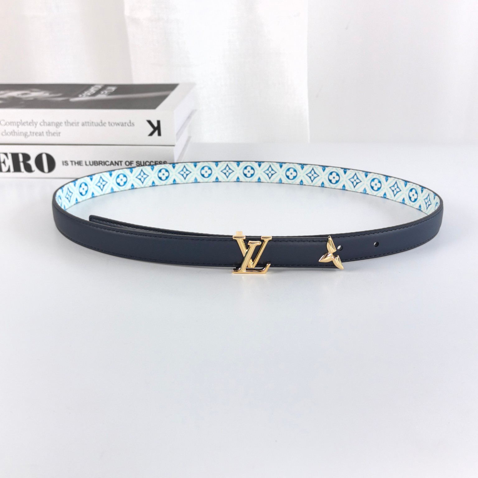 Louis Vuitton By The Pool Monogram Tiles Reversible Belt