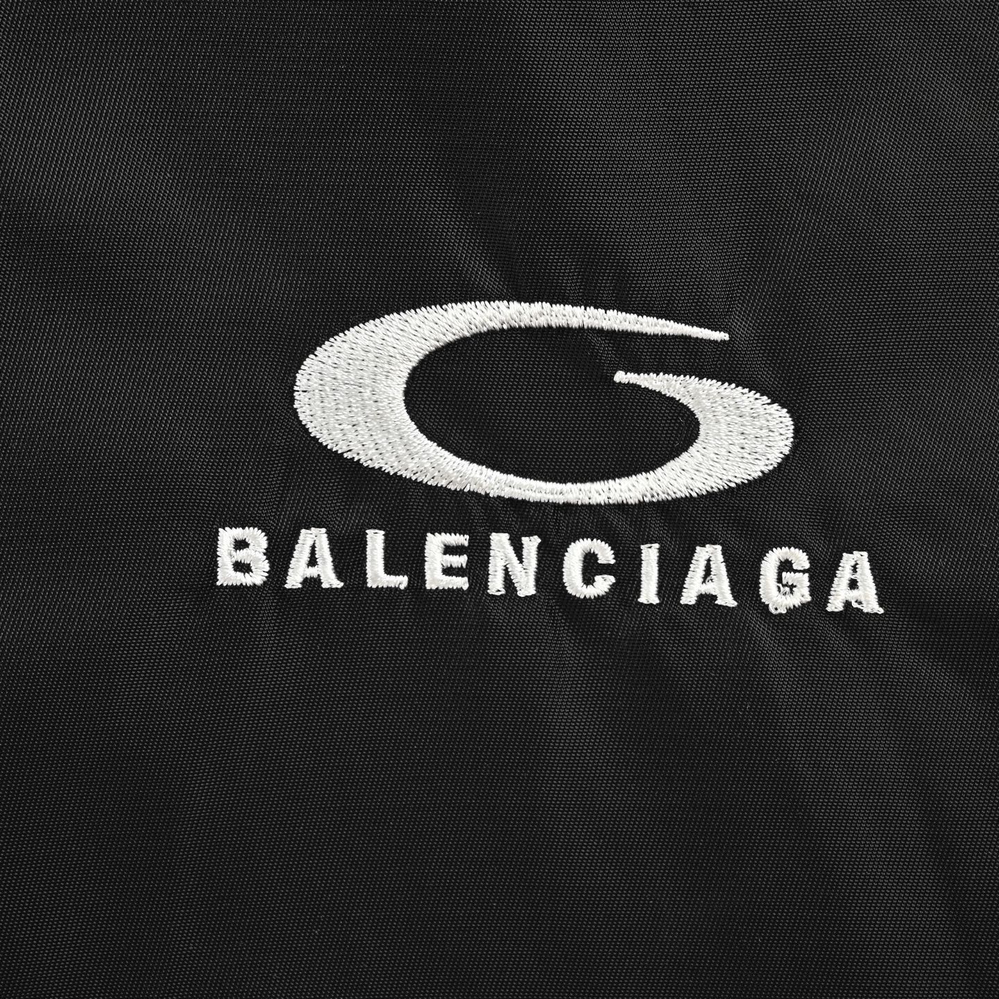 Balenciaga x NBA 26SS Embroidered Baseball Varsity Jacket view 6