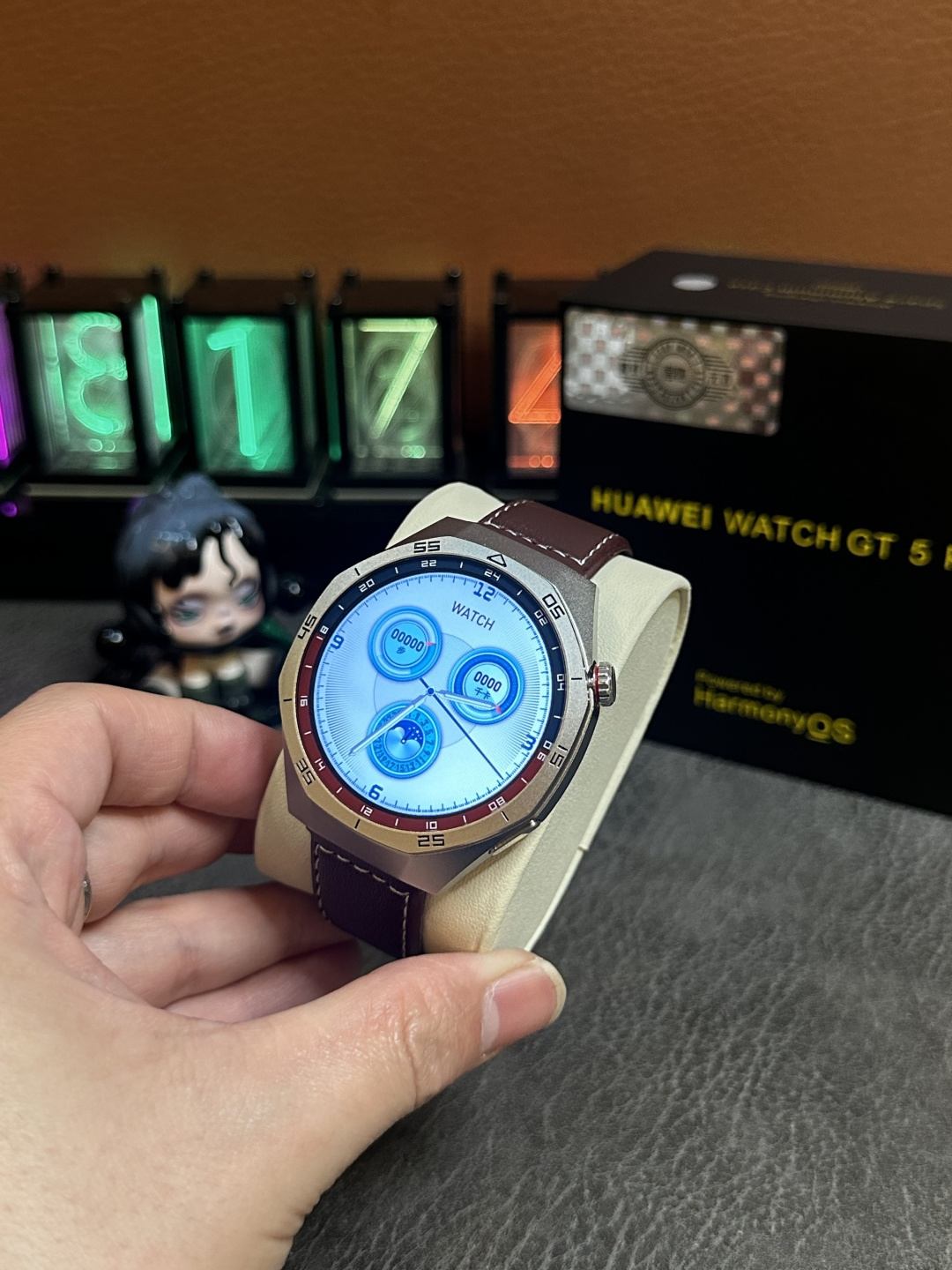 Huawei Watch GT5 Pro Smartwatch - Silver with Three-Strap Set view