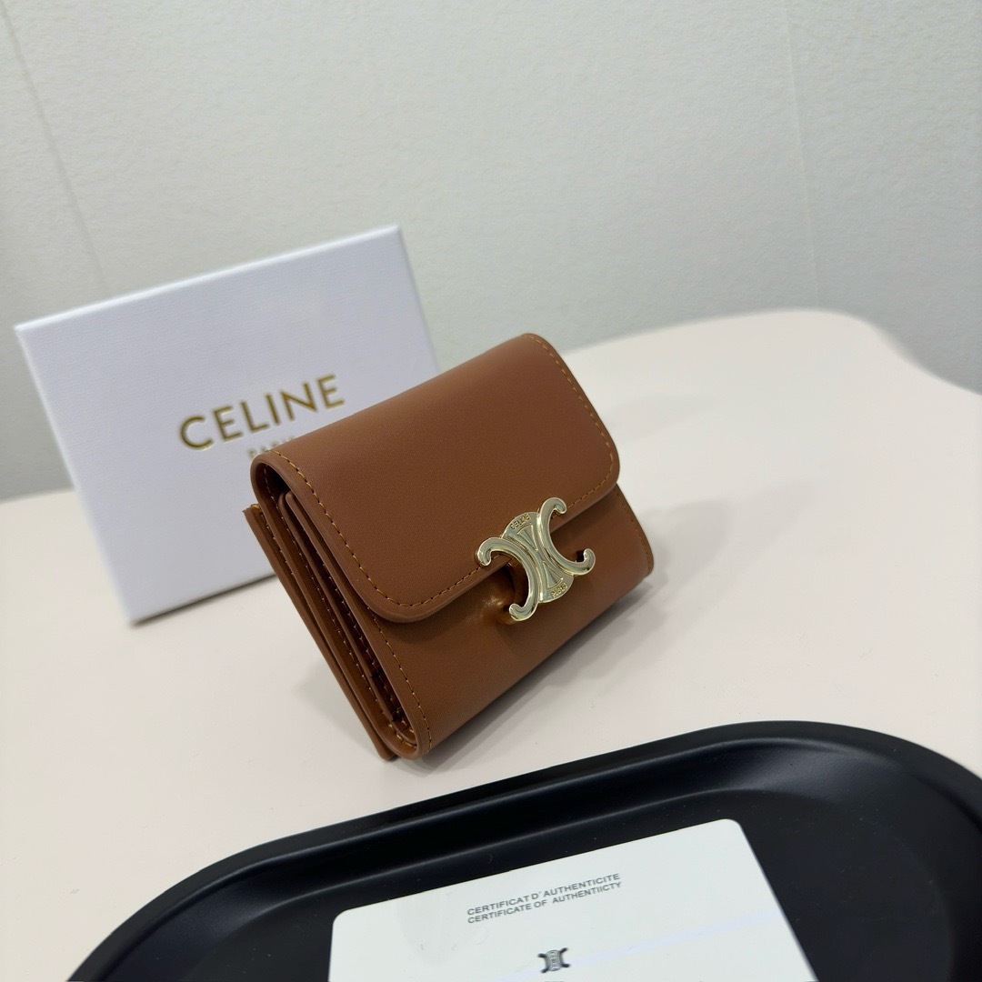 Celine Triomphe Arc de Triomphe Short Wallet 2-Piece Set view