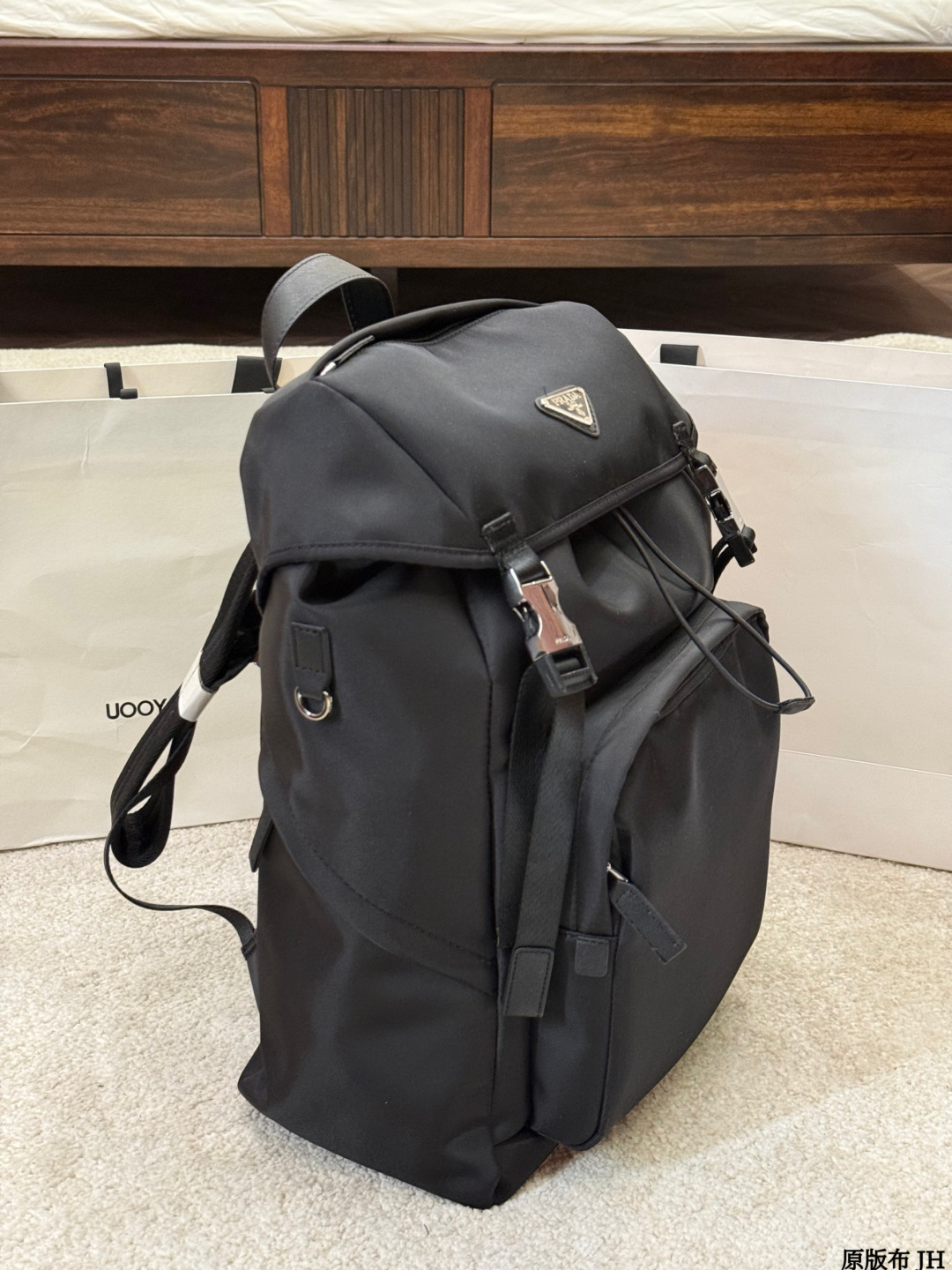 Prada Re-Nylon Recycled Nylon Large Backpack view