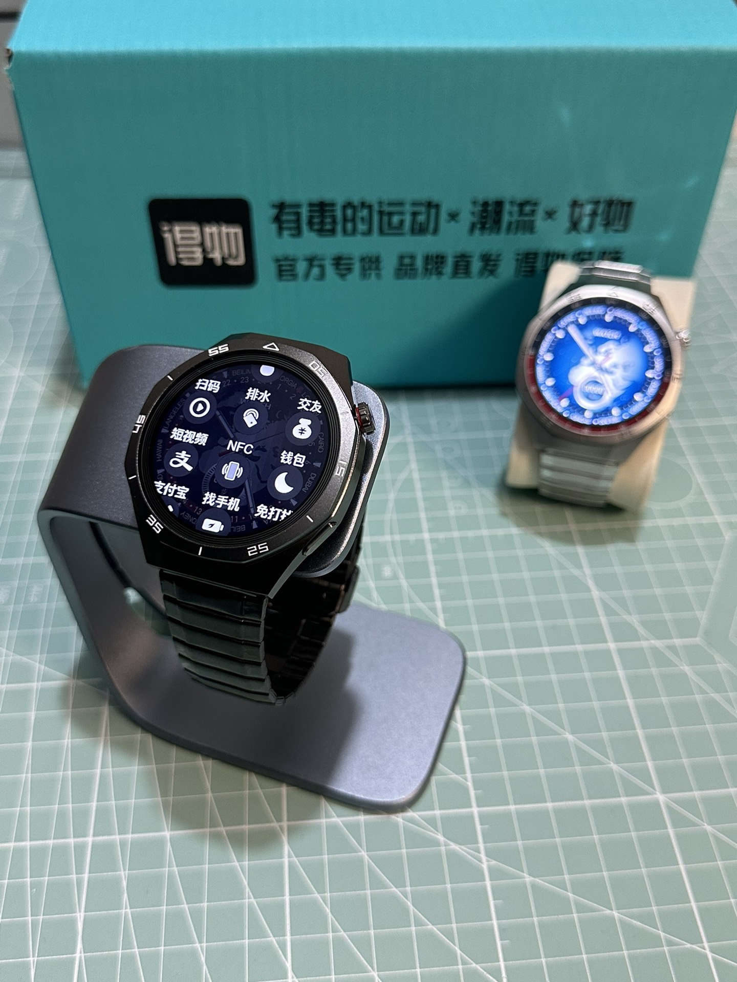Huawei Watch GT5 Pro Smartwatch - Obsidian Black, 46mm Titanium view