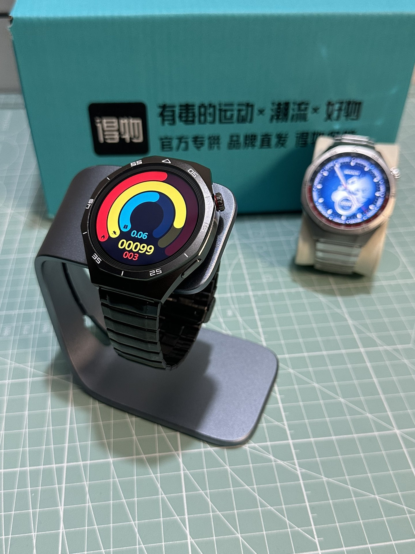 Huawei Watch GT5 Pro Smartwatch - Obsidian Black, 46mm Titanium view