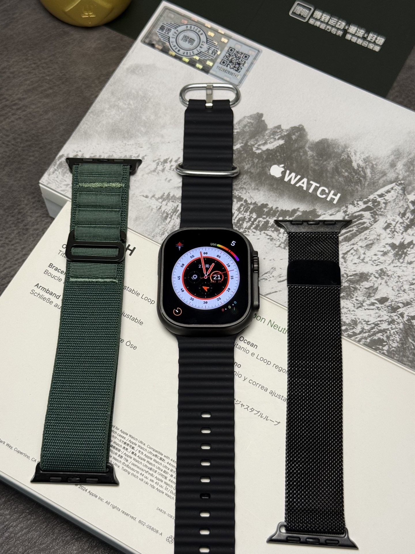 Apple Watch Ultra 3 Bluetooth Smartwatch - WatchOS 26 Mirror Grade