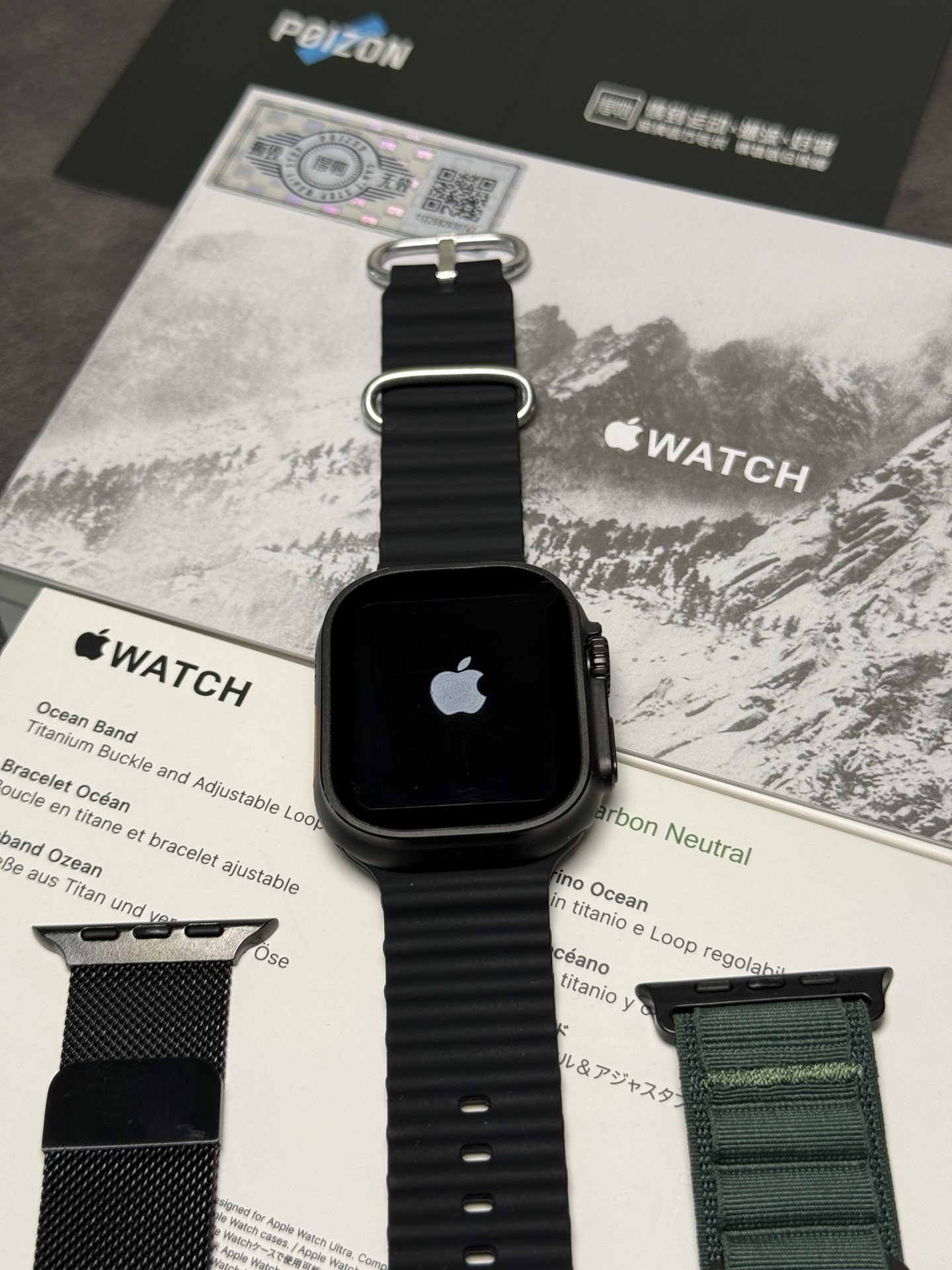 Apple Watch Ultra 3 Bluetooth Smartwatch - WatchOS 26 Mirror Grade view