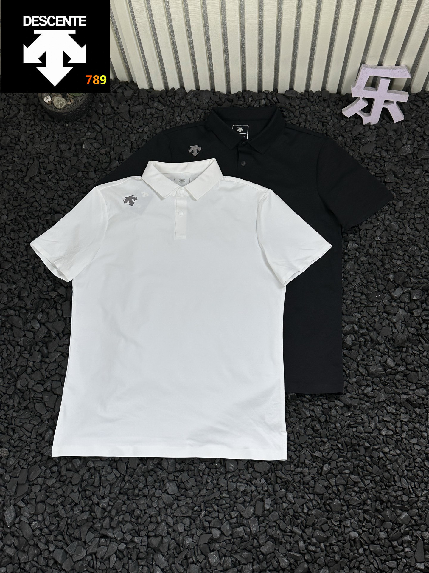 Descente SS26 Technical Polo Shirt -- Men's / Women's view 1
