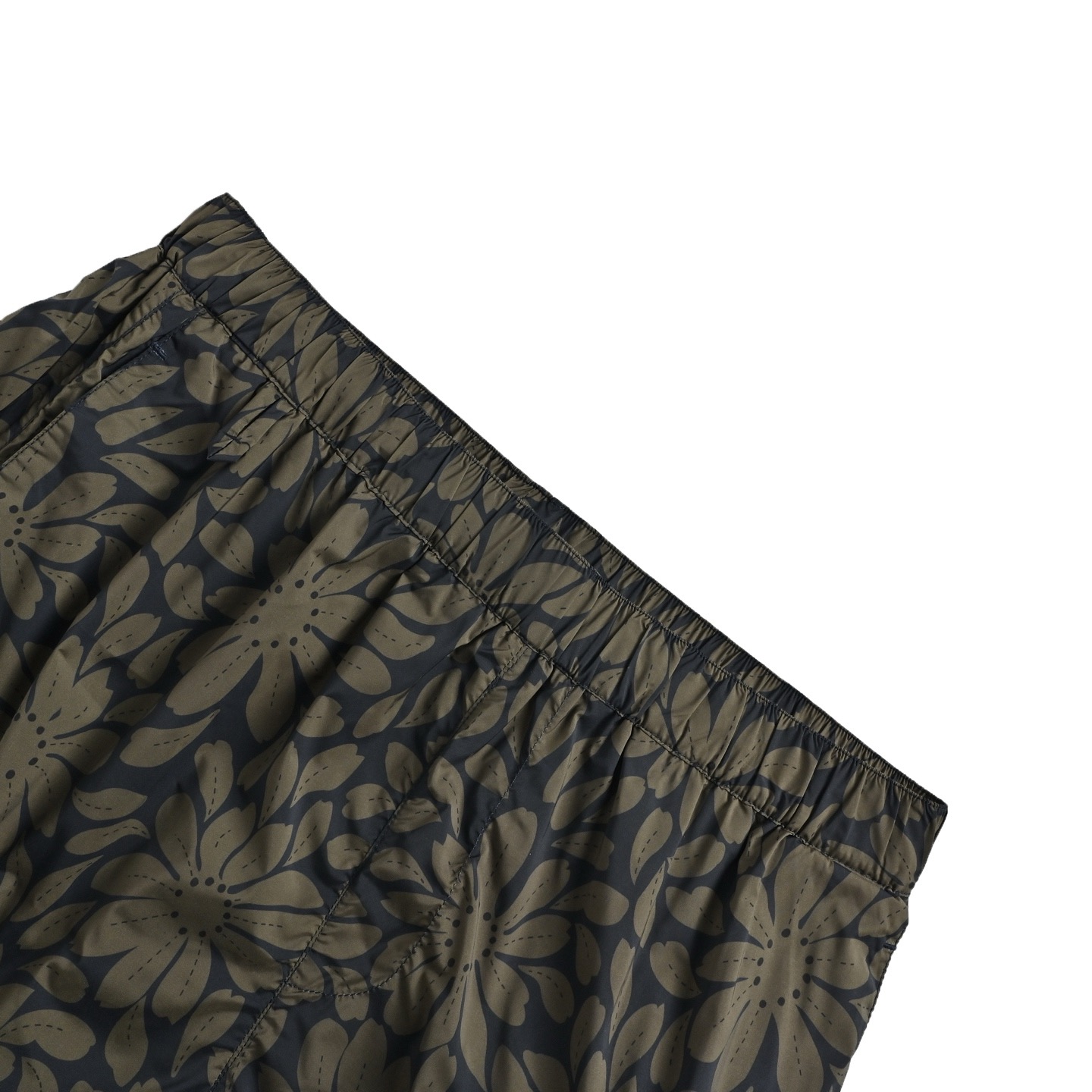 Prada Floral Digital-Print Nylon Shorts view 4