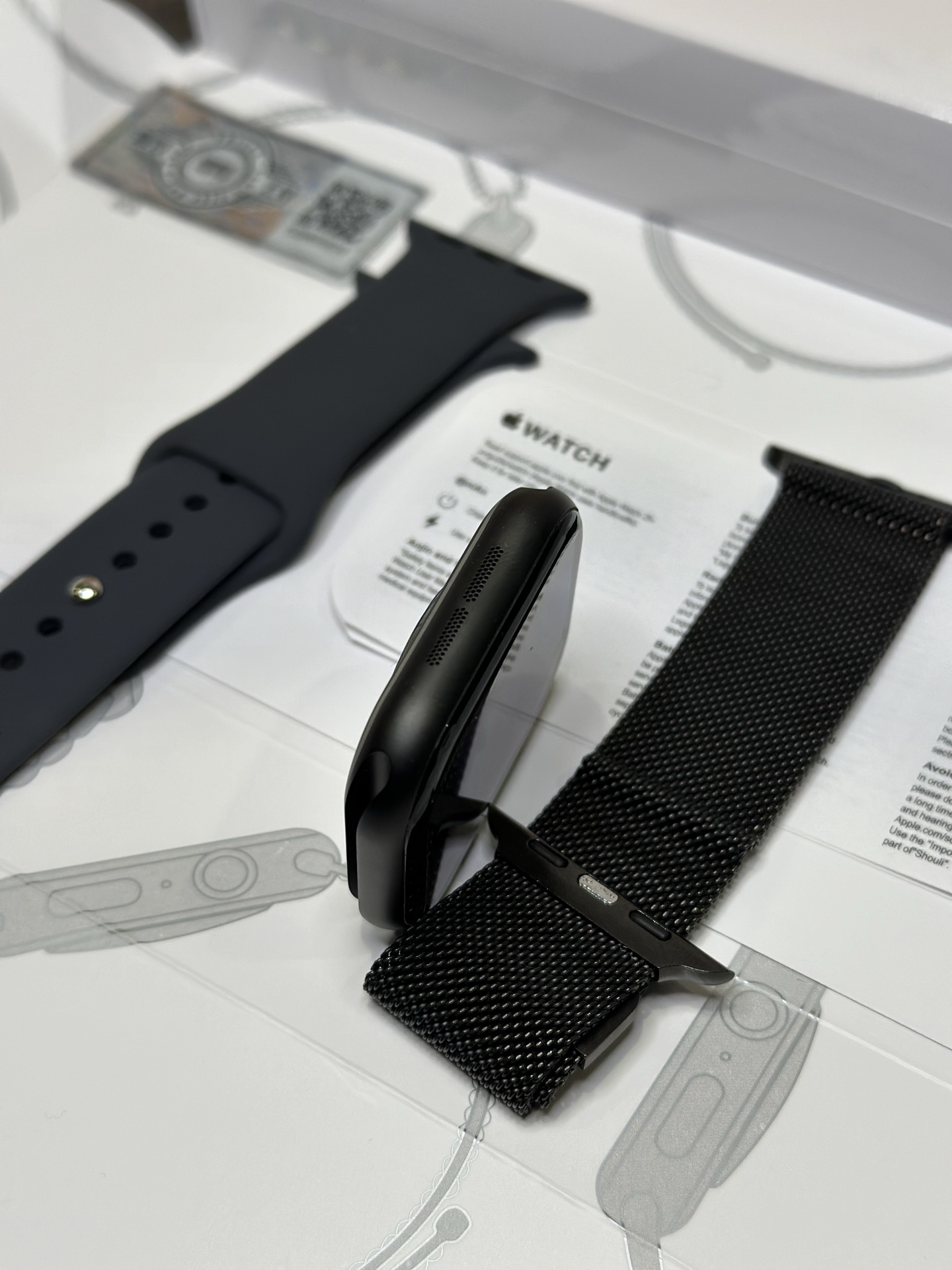 Apple Watch Series 10 Smartwatch 46mm Titanium Matte Black -- Year of the Snake Edition view