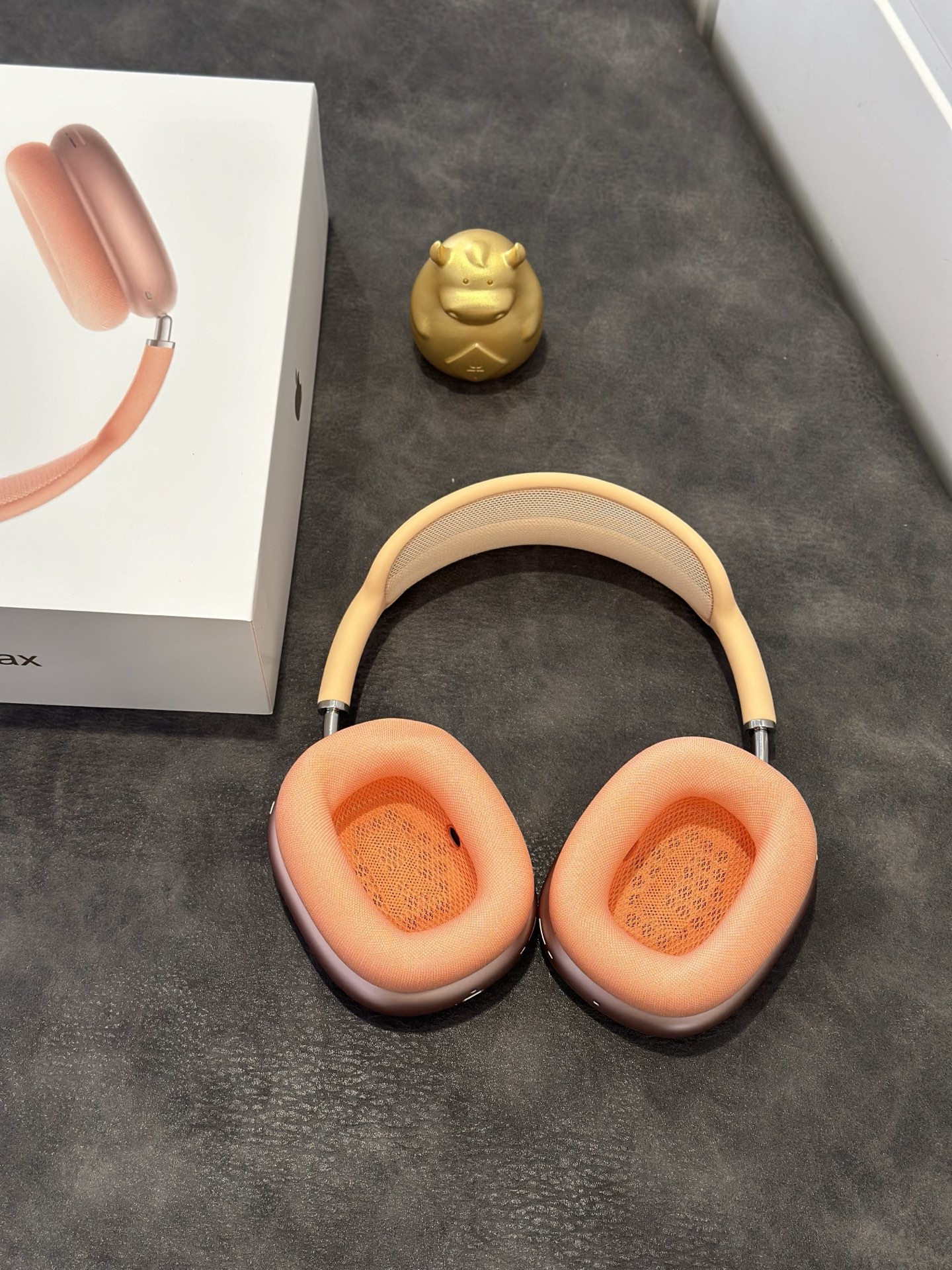 Apple AirPods Max 2nd Generation Orange USB-C Over-Ear Headphones view
