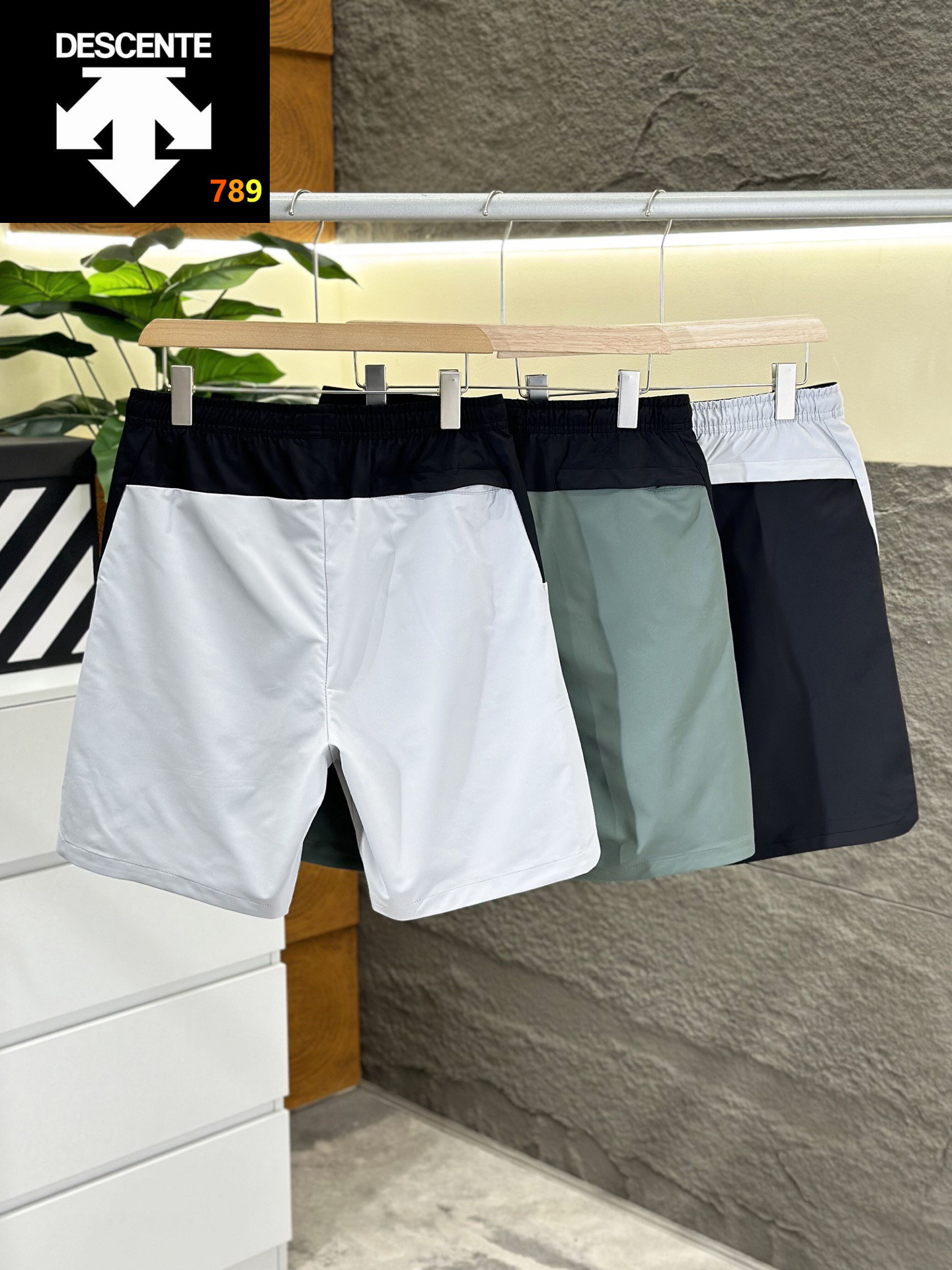 Descente Outdoor Running Shorts with Cool-Touch Tricot Fabric view 2