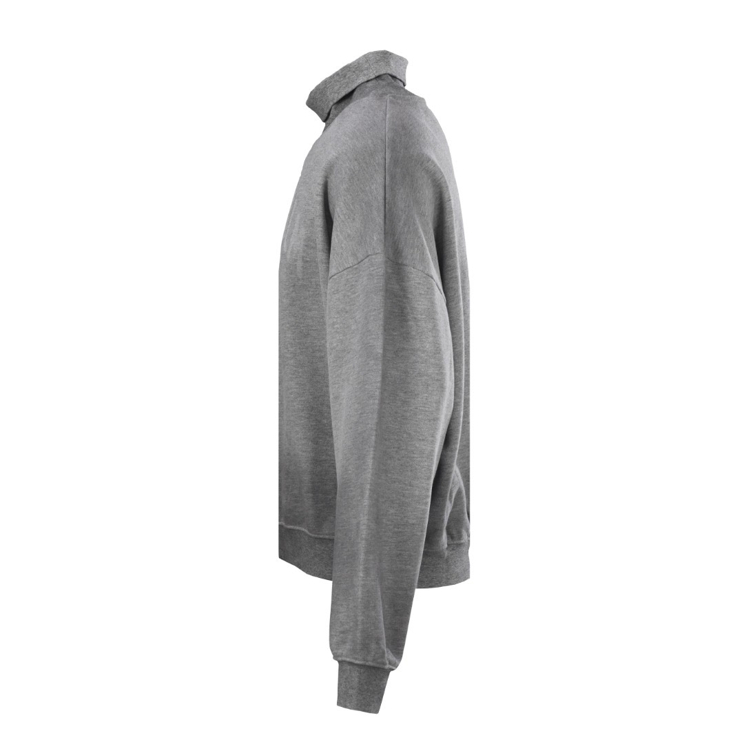 Acne Studios Blurred Print Logo Turtleneck Sweatshirt view 2
