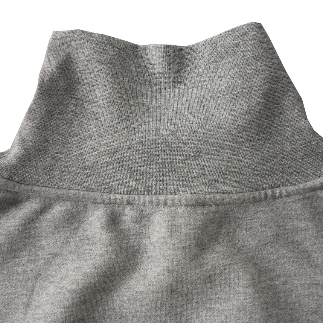 Acne Studios Blurred Print Logo Turtleneck Sweatshirt view 5