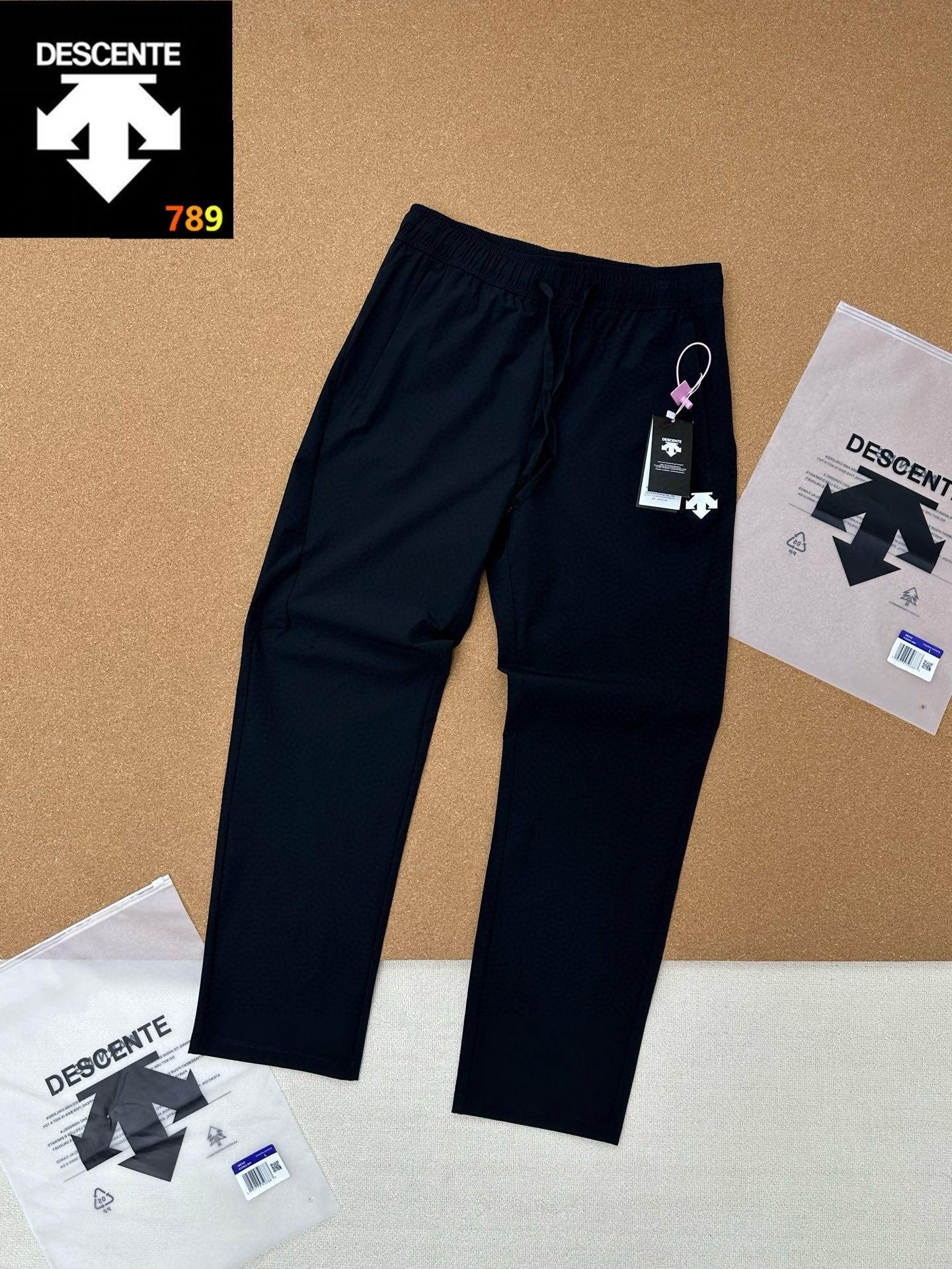 Descente Summer Woven Stretch Long Pants -- Men's view 2
