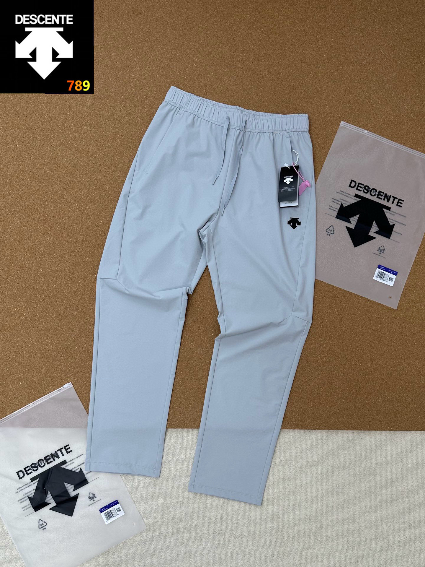 Descente Summer Woven Stretch Long Pants -- Men's view 3