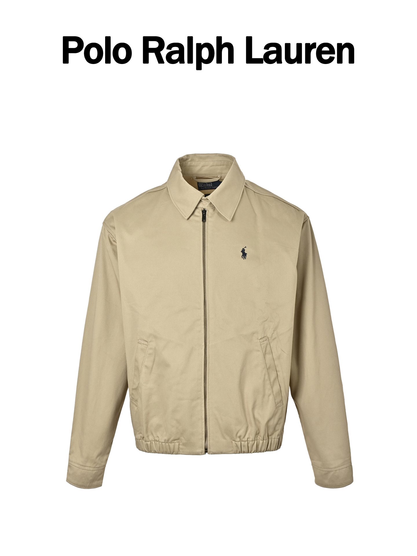 Ralph Lauren Embroidered Polo Pony Harrington Jacket