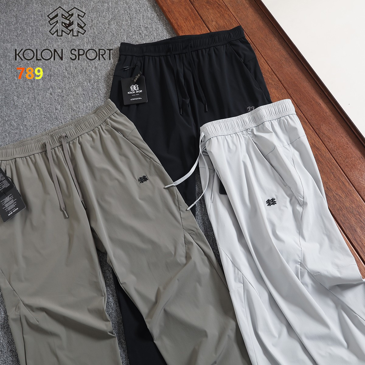 Kolon Sport Outdoor Tapered Soft-Shell Jogger Pants view 6