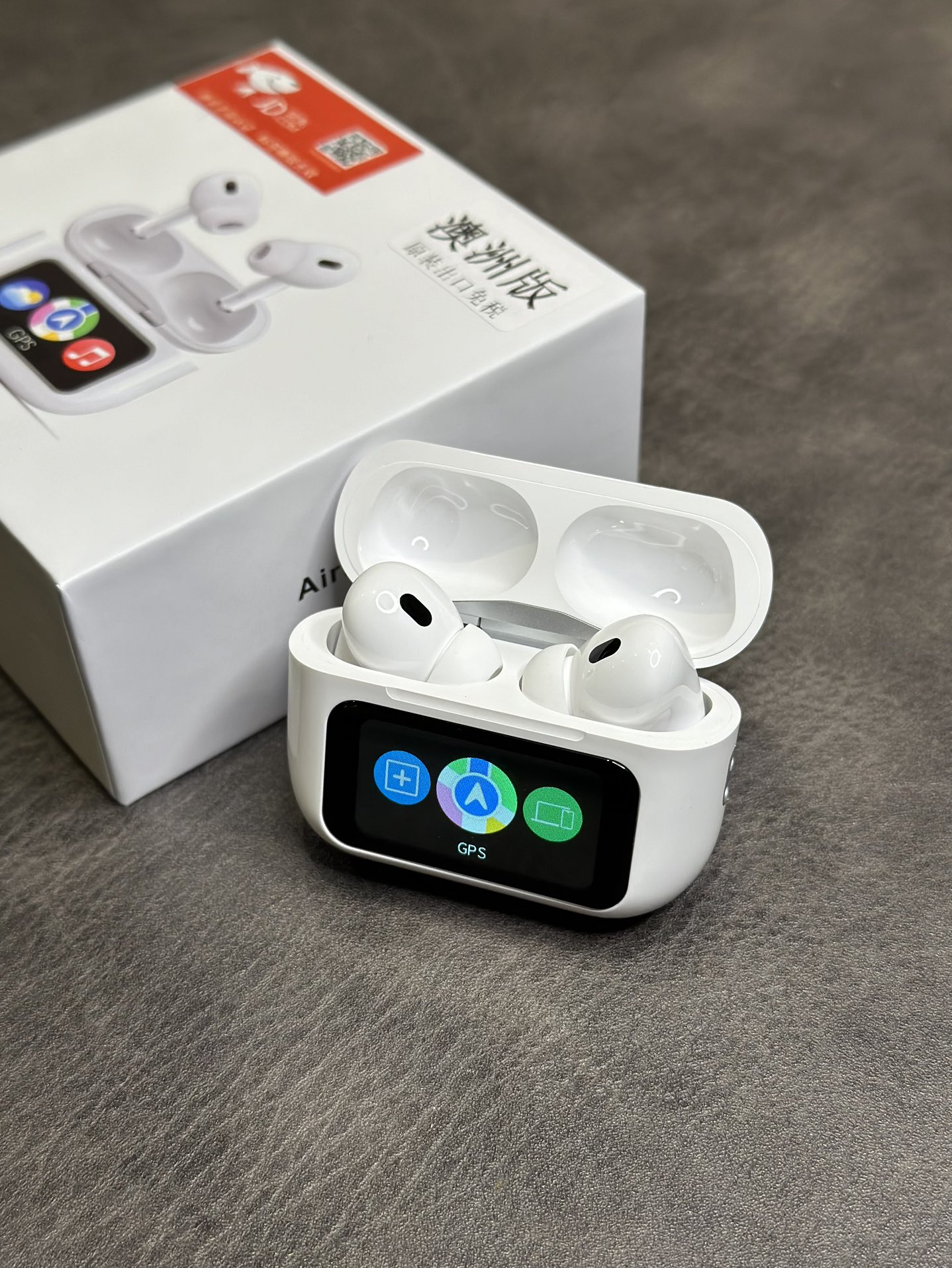 Apple AirPods Pro 3 Display-Screen Edition 1:1 Replica Wireless Earphones view