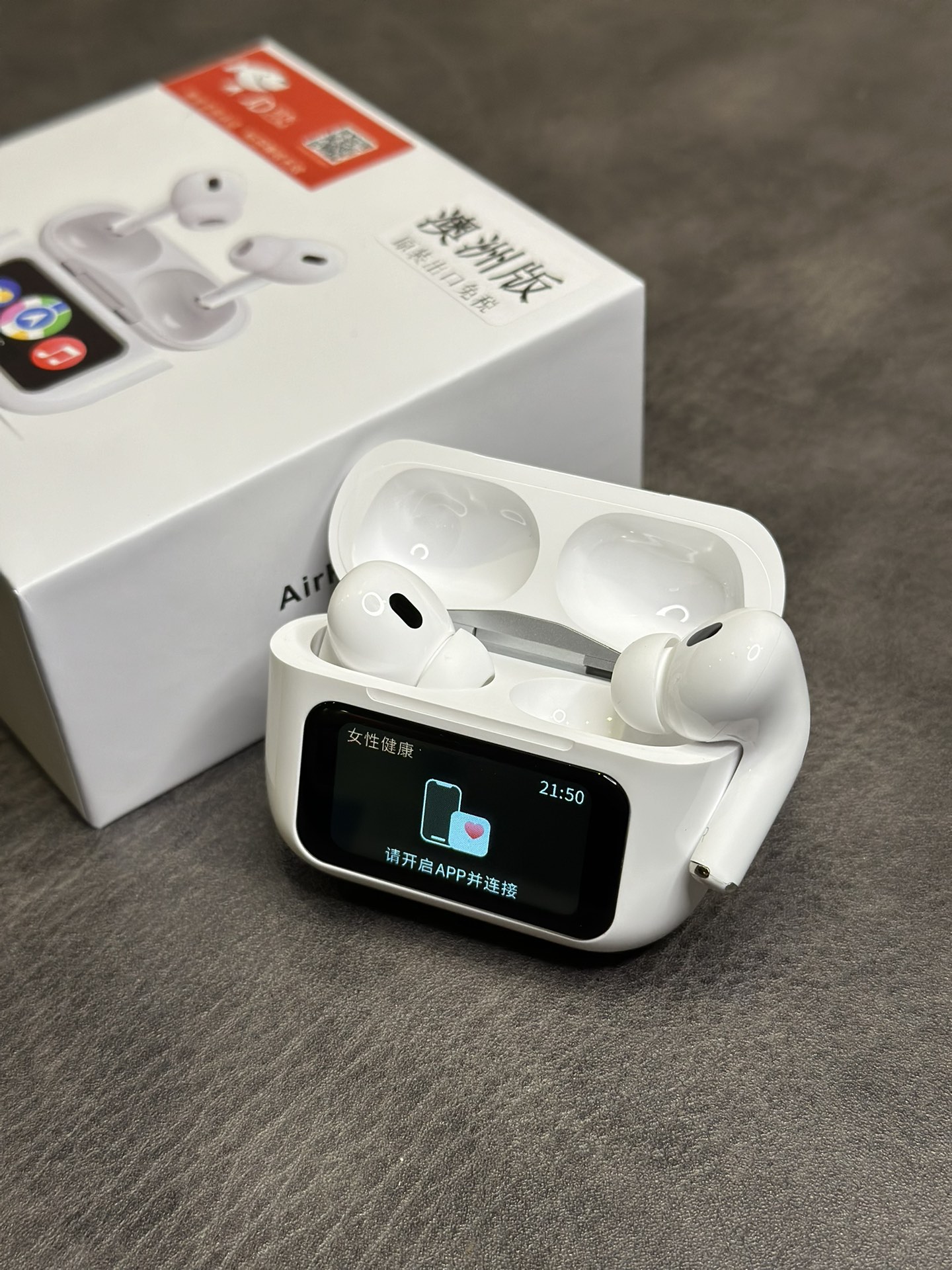 Apple AirPods Pro 3 Display-Screen Edition 1:1 Replica Wireless Earphones view