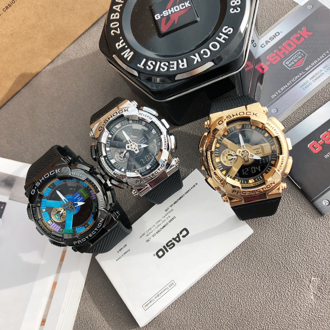 Casio G-Shock GM-110 Metal Bezel Series Sport Watch view