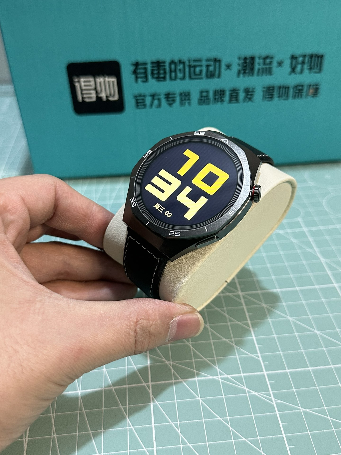 Huawei Watch GT5 Pro Obsidian Black Smartwatch 1:1 Replica view