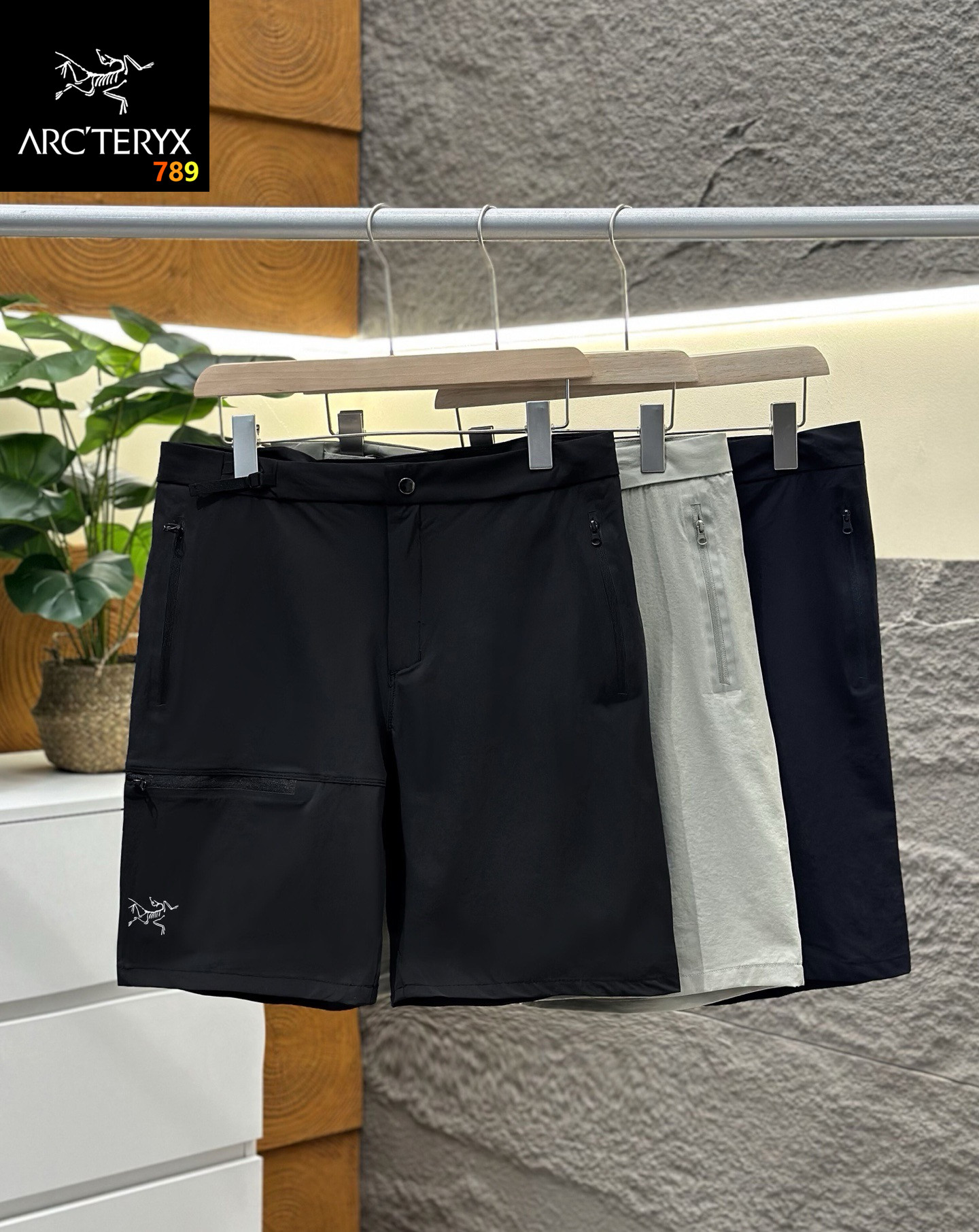 Arc'teryx Technical Softshell Climbing Shorts view 1