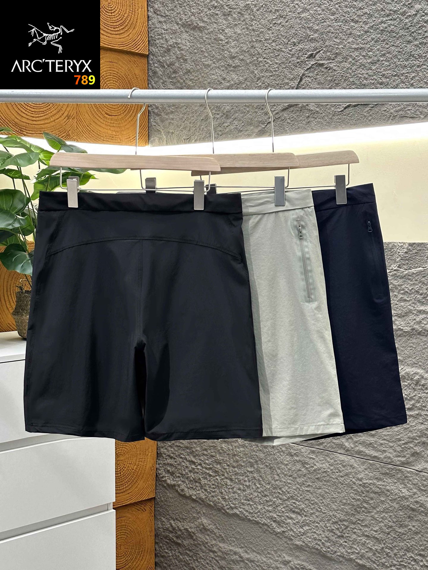 Arc'teryx Technical Softshell Climbing Shorts view 2