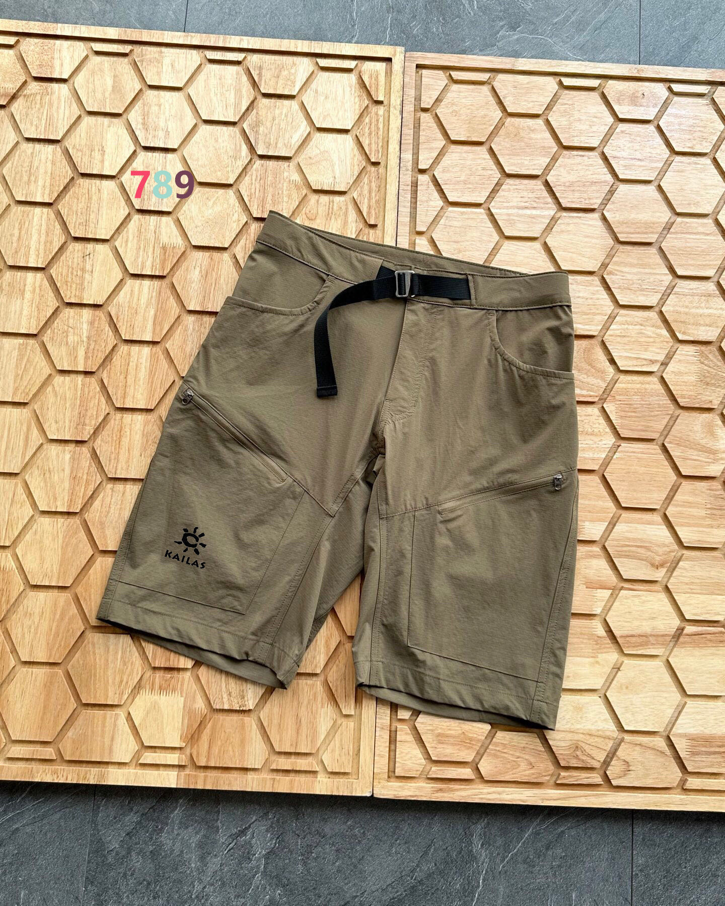 Kailas Cargo-Style Stretch Quick-Dry Shorts view 2