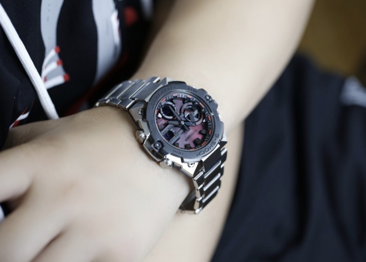 Casio G-Steel GST-B400 Slim Multi-Function Watch Steel or Rubber Strap view