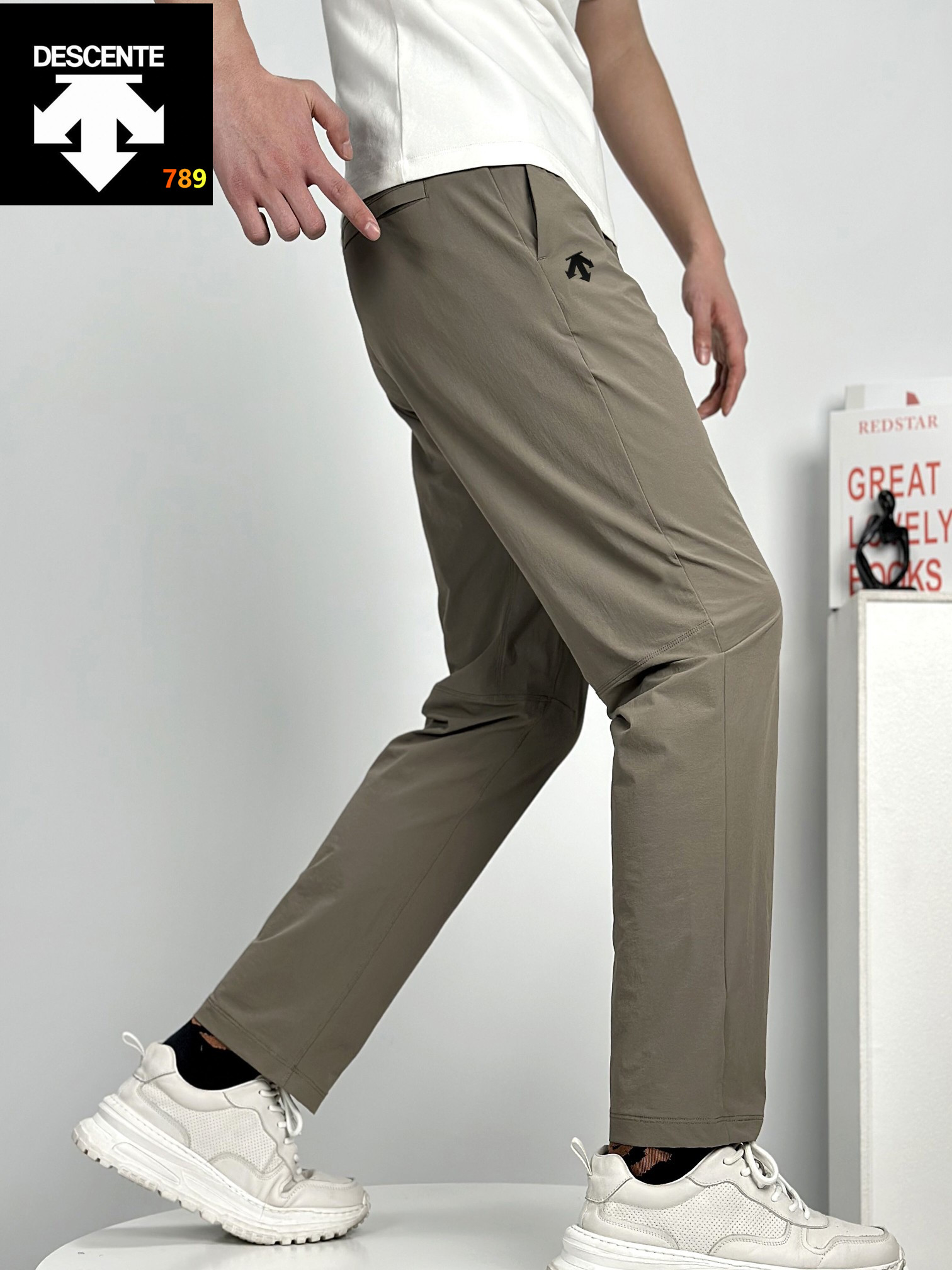 Descente Cotton-Feel Quick-Dry Casual Pants view 4