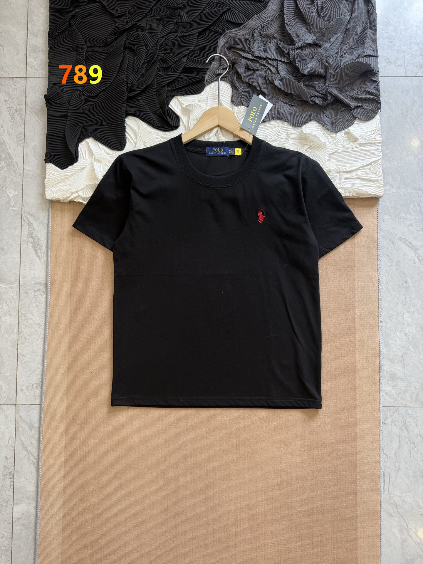 Polo Ralph Lauren Classic Pony Embroidered Crewneck T-Shirt view 2