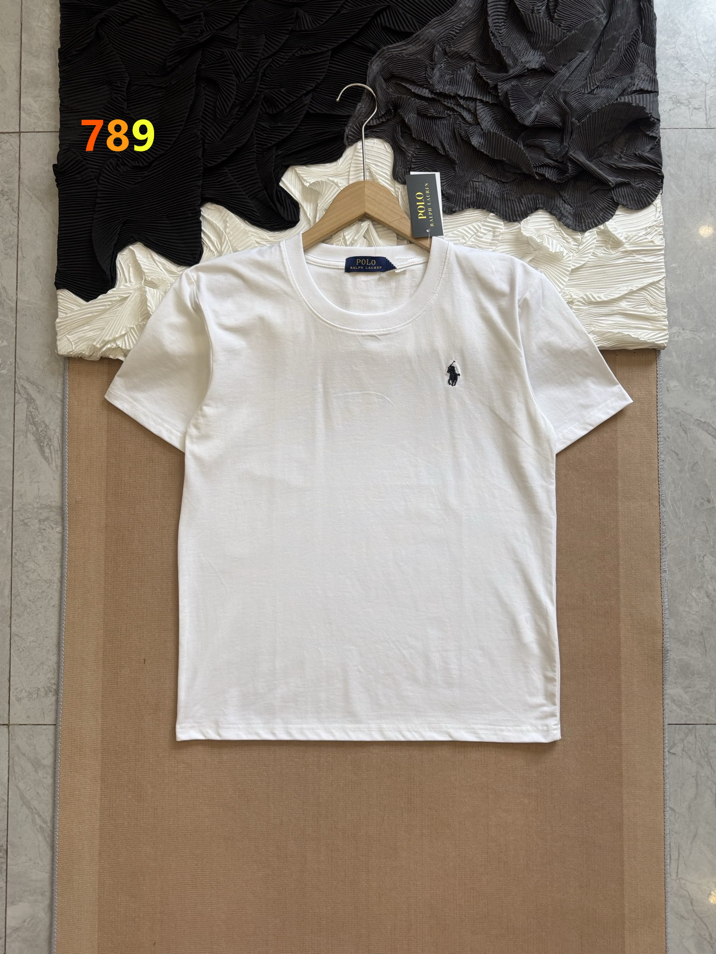 Polo Ralph Lauren Classic Pony Embroidered Crewneck T-Shirt view 3