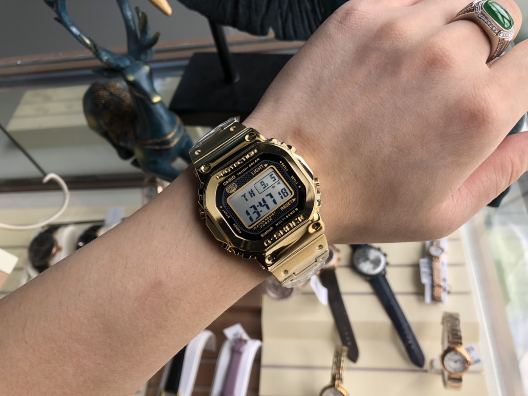 Casio G-Shock GMW-B5000D-1JF 35th Anniversary Full Metal Square Watch view 6