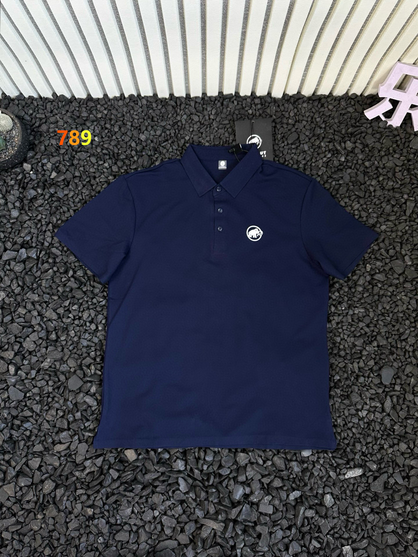 Mammut Logo Print Quick-Dry Polo Shirt view 5
