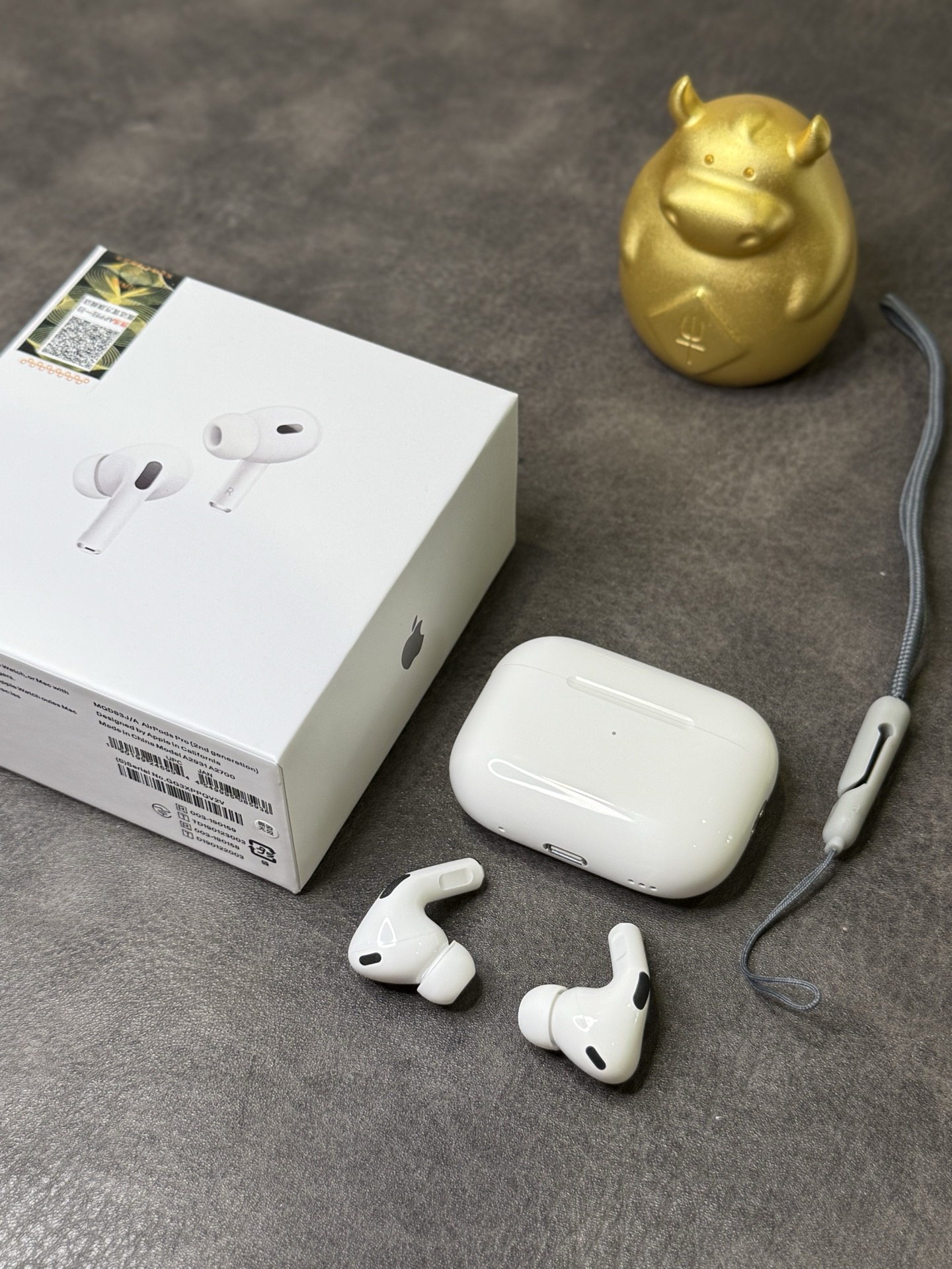 Apple AirPods Pro 2 (USB-C, 5th-Gen) In-Ear Wireless Earbuds view