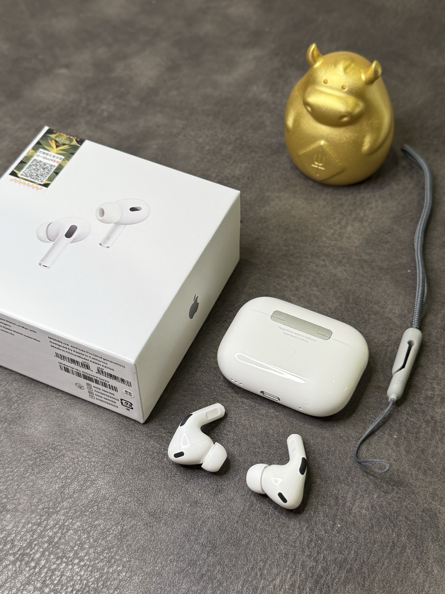 Apple AirPods Pro 2 (USB-C, 5th-Gen) In-Ear Wireless Earbuds view