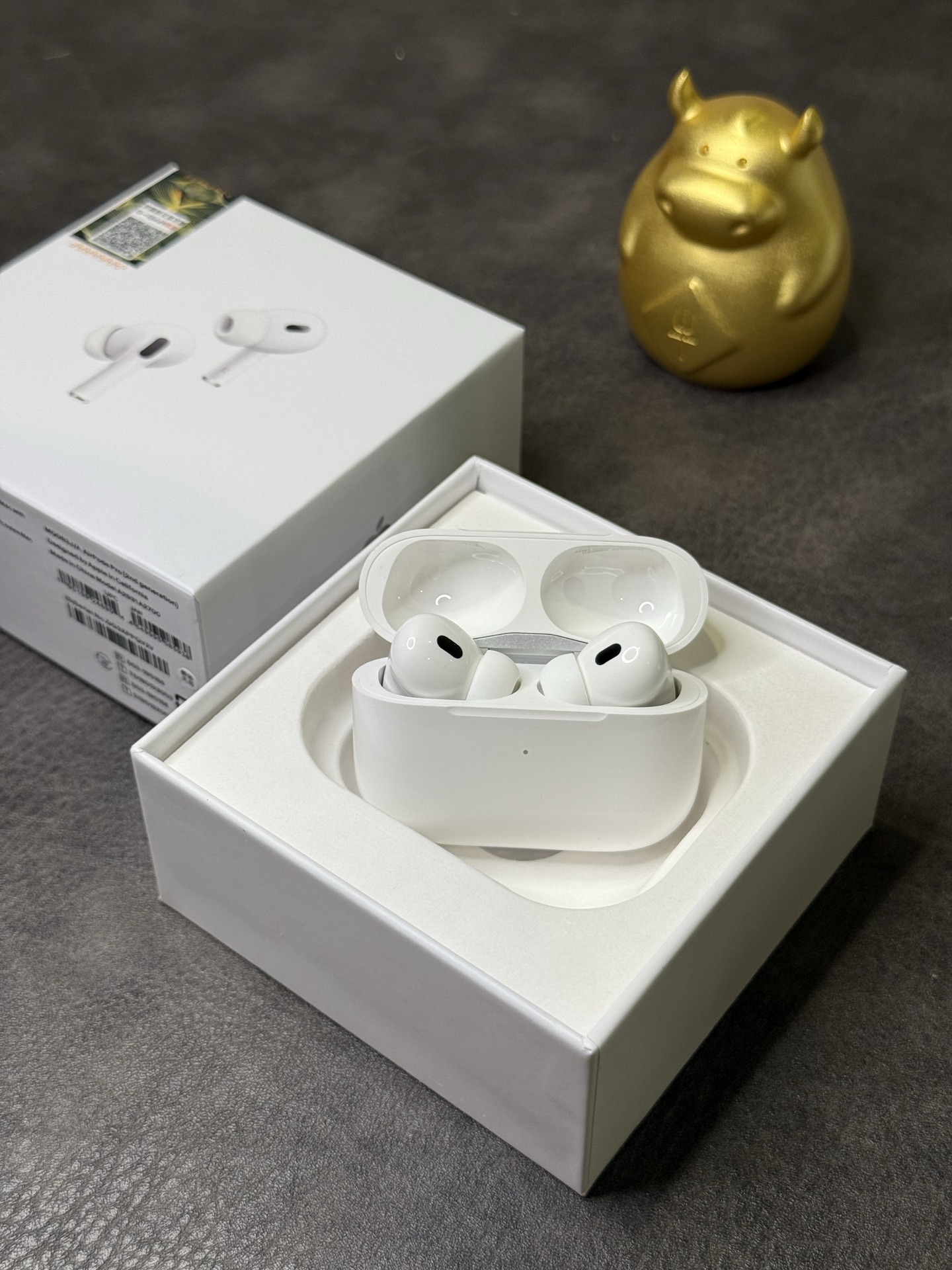 Apple AirPods Pro 2 (USB-C, 5th-Gen) In-Ear Wireless Earbuds view