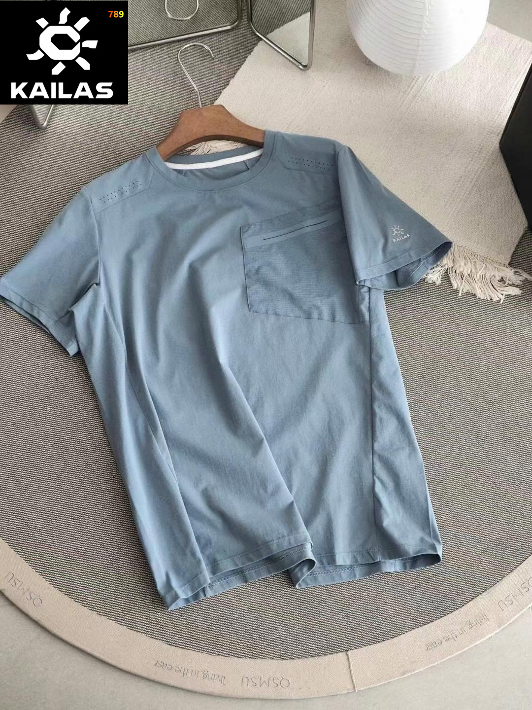 Kailas 5A Cool-Touch Logo Pocket Quick-Dry T-Shirt view 5