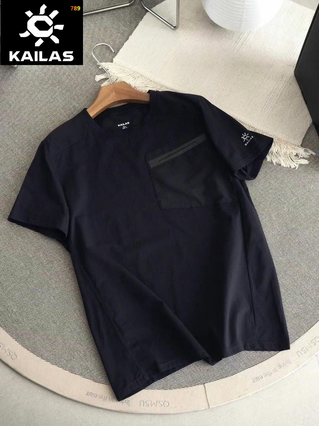 Kailas 5A Cool-Touch Logo Pocket Quick-Dry T-Shirt view 6