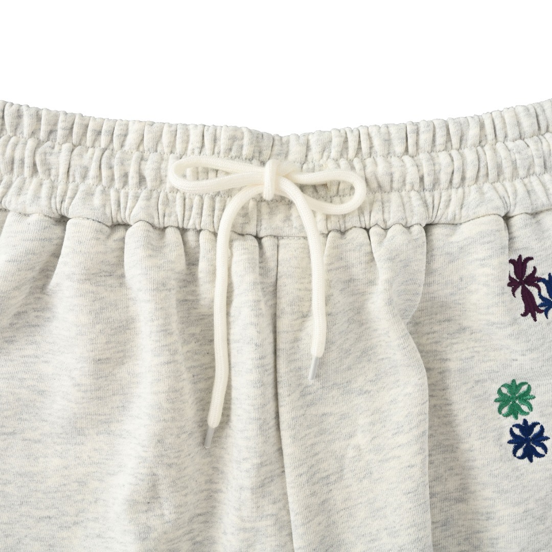 Chrome Hearts Floral Embroidered Pocket Shorts view 4